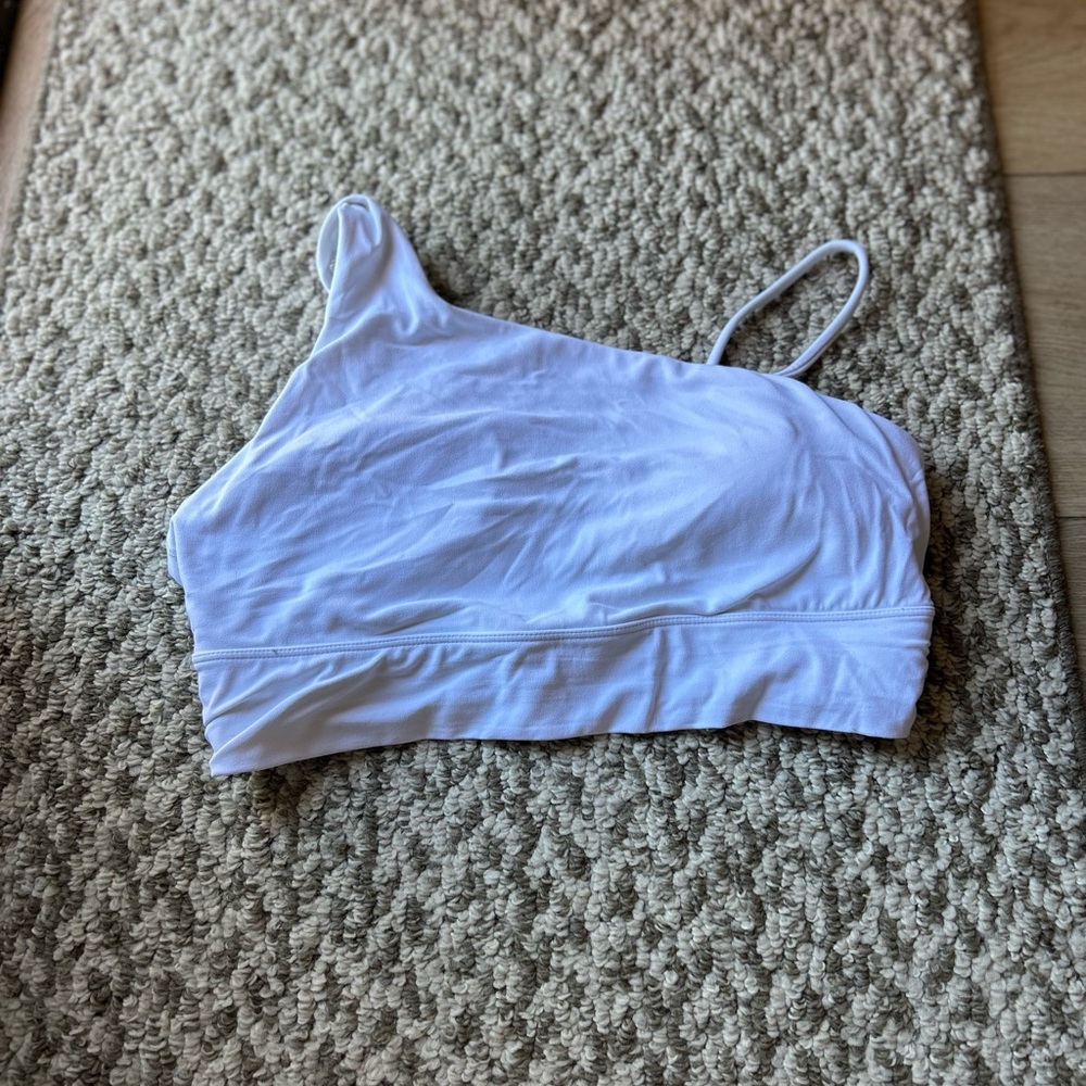 Athleta White Bandeau Top